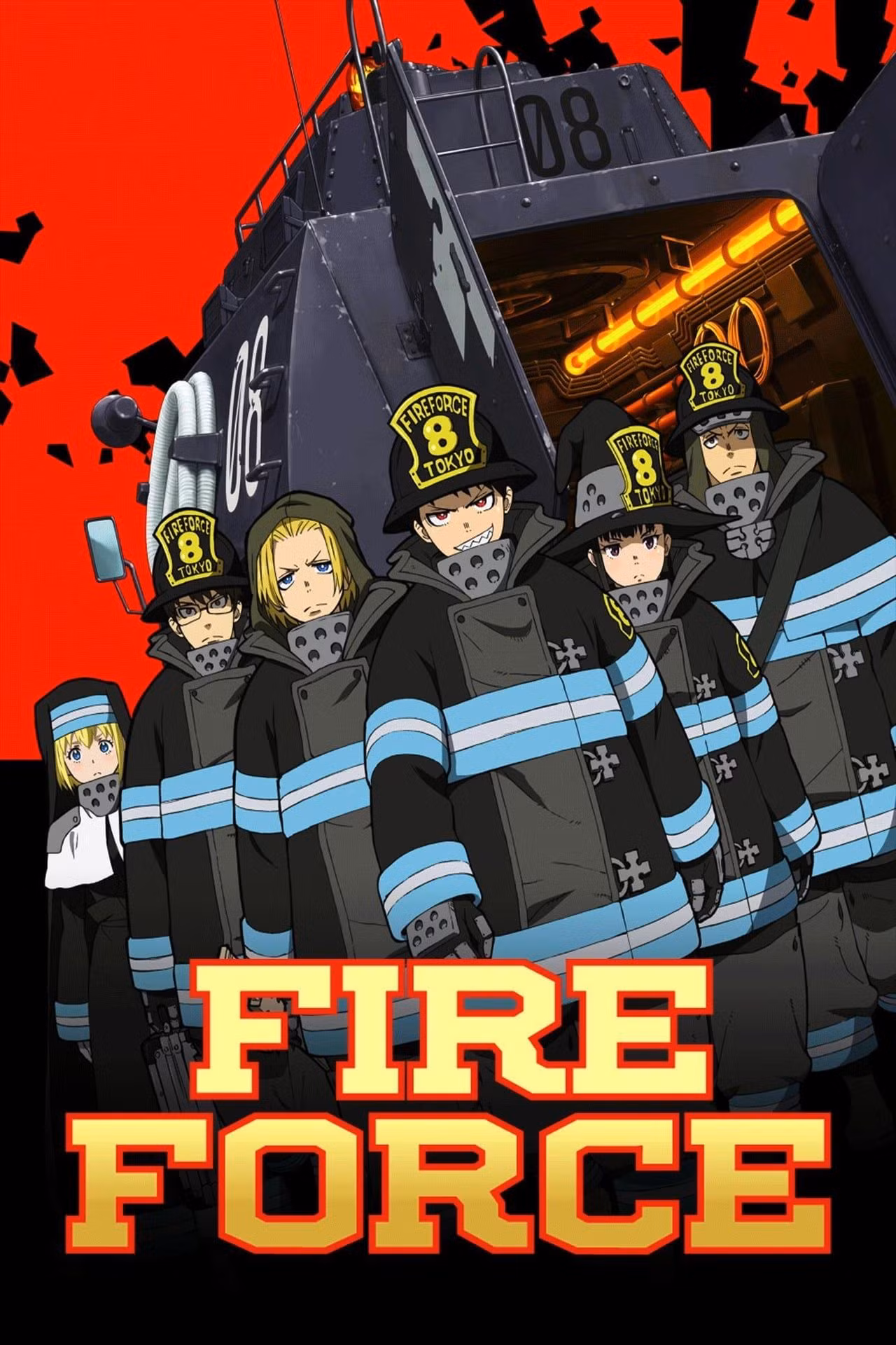Fire Force Watch Order watch-order poster