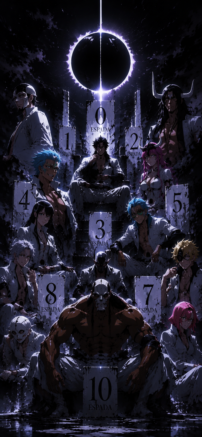 Bleach Soul King Dark Throne 4K Mobile Wallpaper