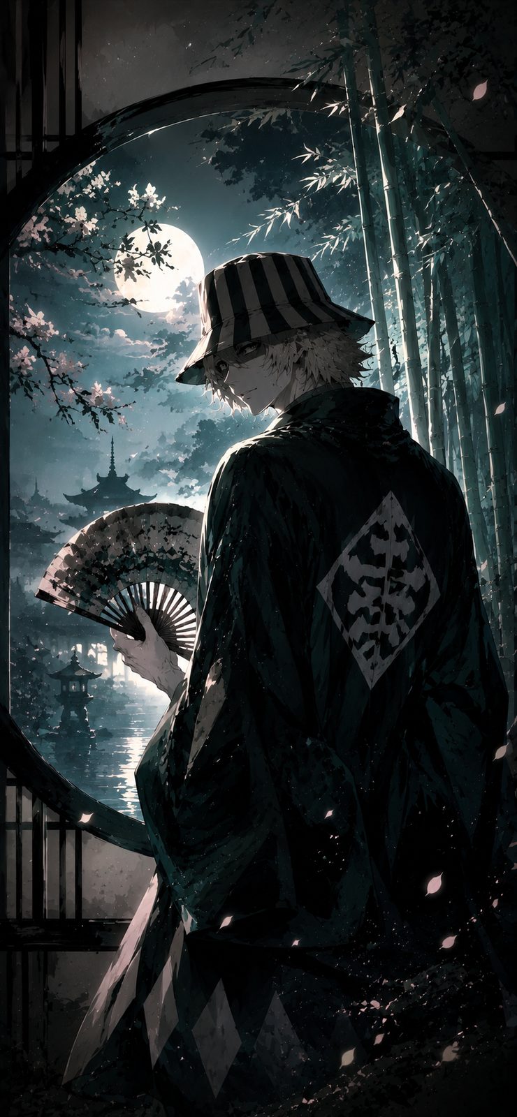 Bleach Ichigo Rainy Street Hoodie 4K Mobile Wallpaper 4K anime wallpaper preview for mobile and desktop