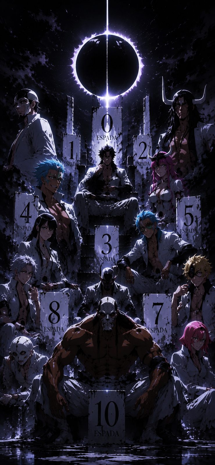 Bleach Soul King Dark Throne 4K Mobile Wallpaper 4K anime wallpaper preview for mobile and desktop